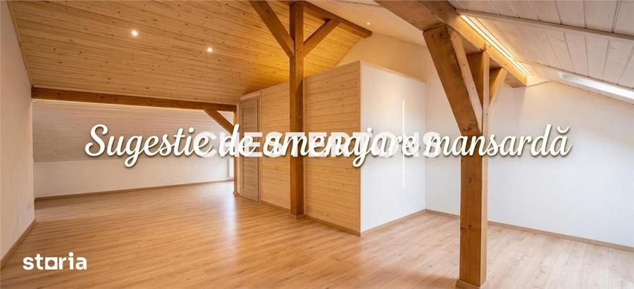 Duplex spatios cu mansarda amenajabila, Otopeni 23 August - 12