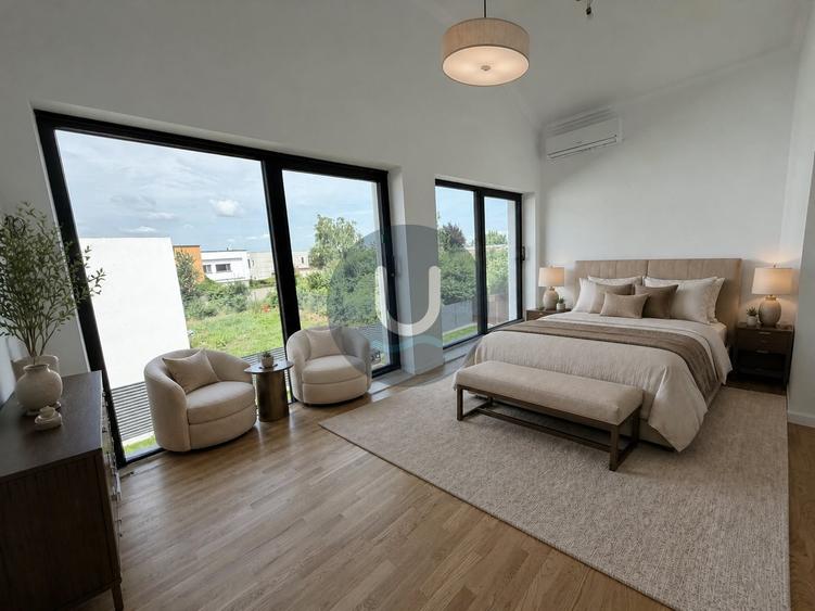 Casă individuală cu 5 camere cu Piscina în Corbeanca