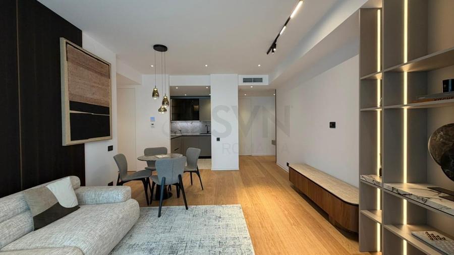 Apartament cu 3 camere semidecomandat, mobilat în Barbu Văcărescu