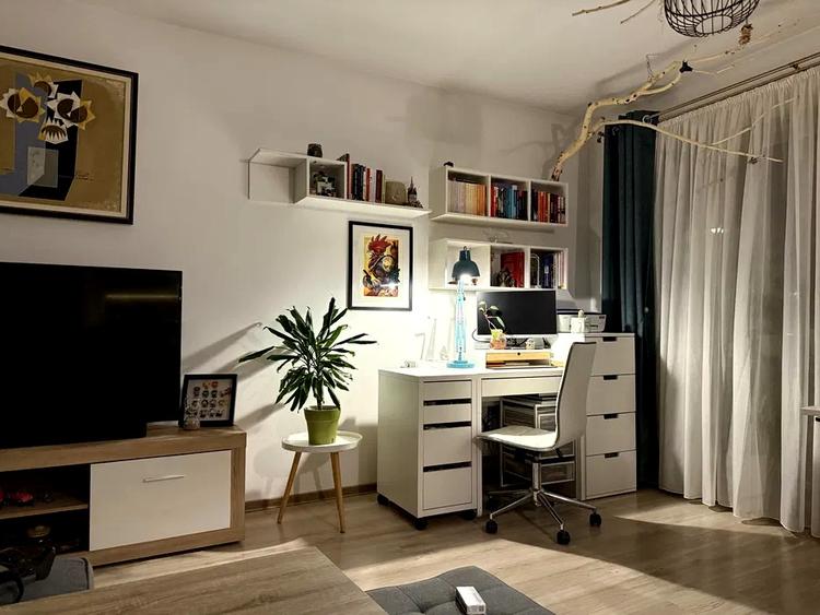 Apartament cu 2 camere semidecomandat, mobilat în Iris