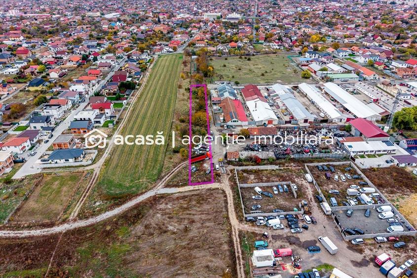 Teren agricol intravilan de 2500 mp, în Bujac