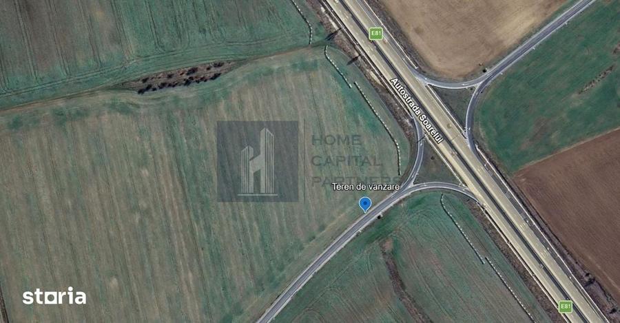 Teren de 2721 mp, în Brănești