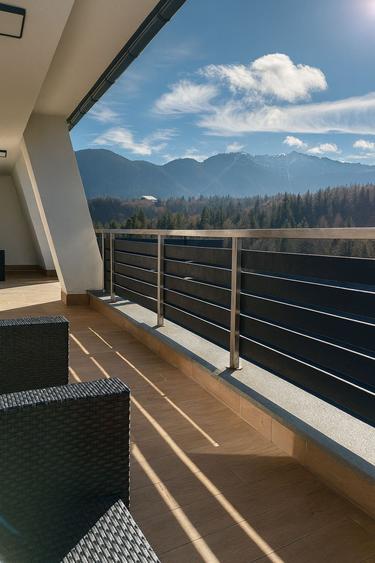 Penthouse cu 4 camere decomandat, mobilat în Poiana Brașov