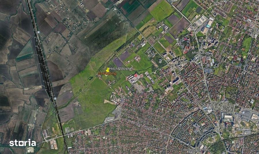 Teren intravilan de vanzare - zona Mehala - Comision 0% - 3