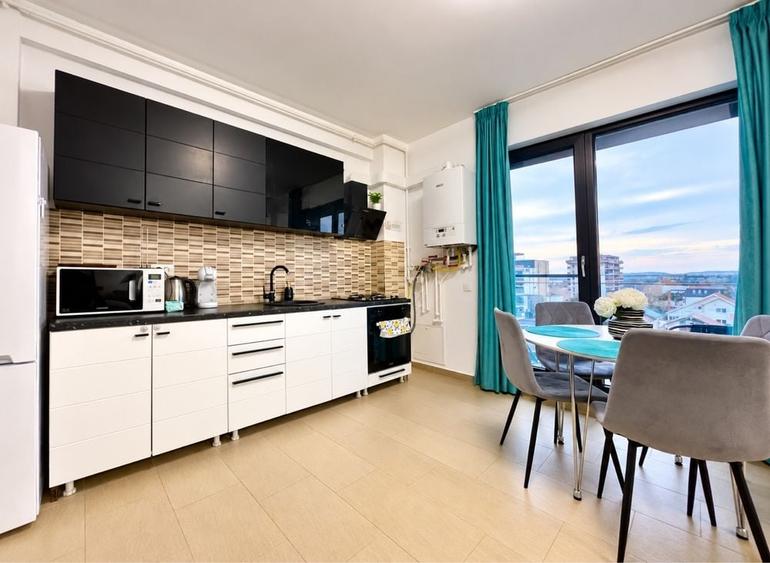 Apartament cu 2 camere semidecomandat în Nord