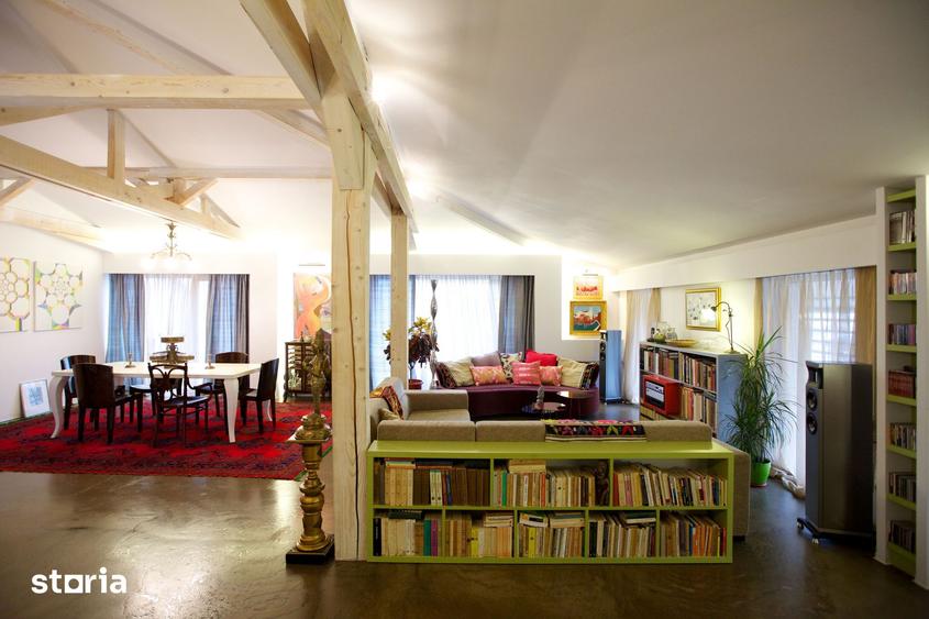 Apartament cu 5 camere, mobilat în Central
