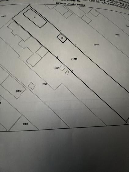 Teren de 1000 mp, în Exterior Vest
