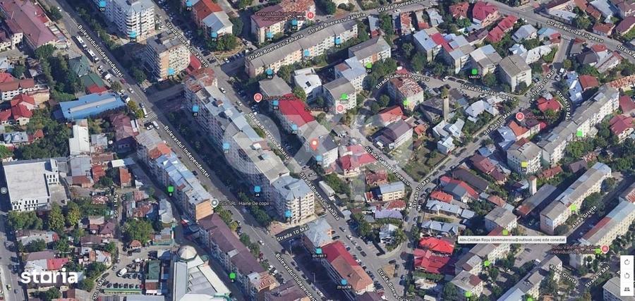 Apartament cu 4 camere decomandat în Central