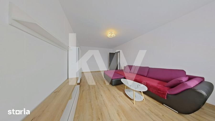 Apartament cu 2 camere, mobilat în Sânpetru
