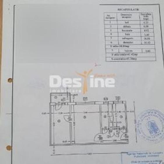 Apartament cu 2 camere semidecomandat, mobilat în Nord