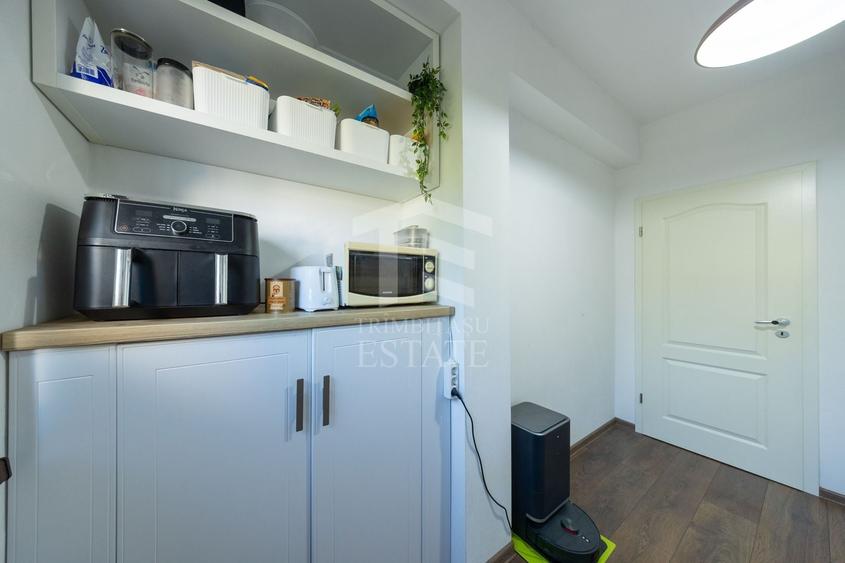 Apartament cu 2 camere decomandat, mobilat în Sânpetru