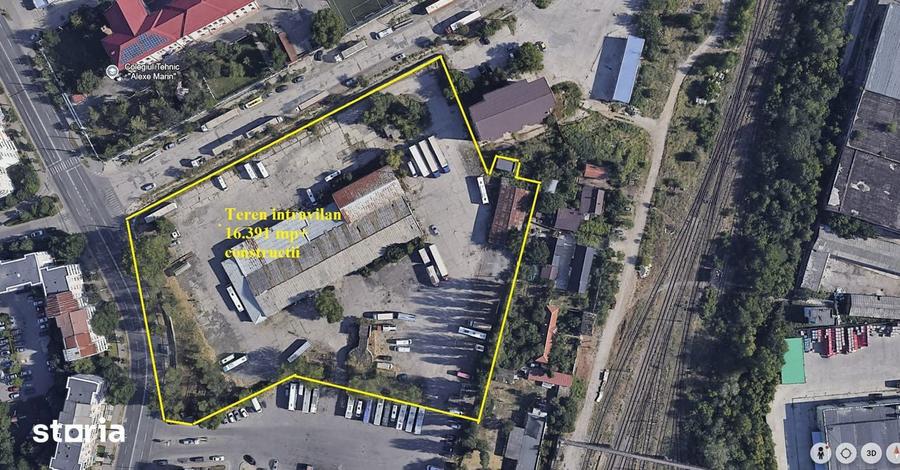 Teren de 16391 mp, în Central