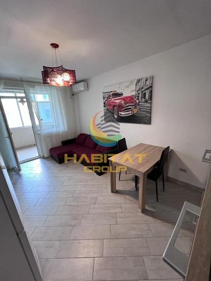 Apartament cu 2 camere semidecomandat, mobilat în Metalurgiei