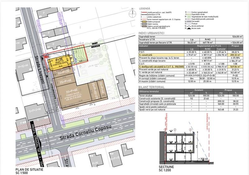 Teren Construcții intravilan de 524 mp, în Dâmbul Rotund