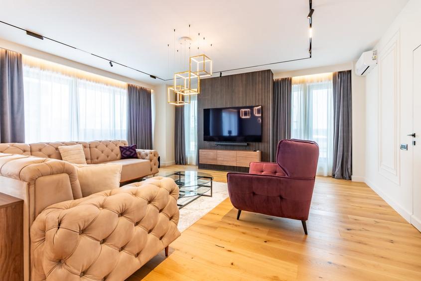 Apartament cu 4 camere decomandat, mobilat în Pipera