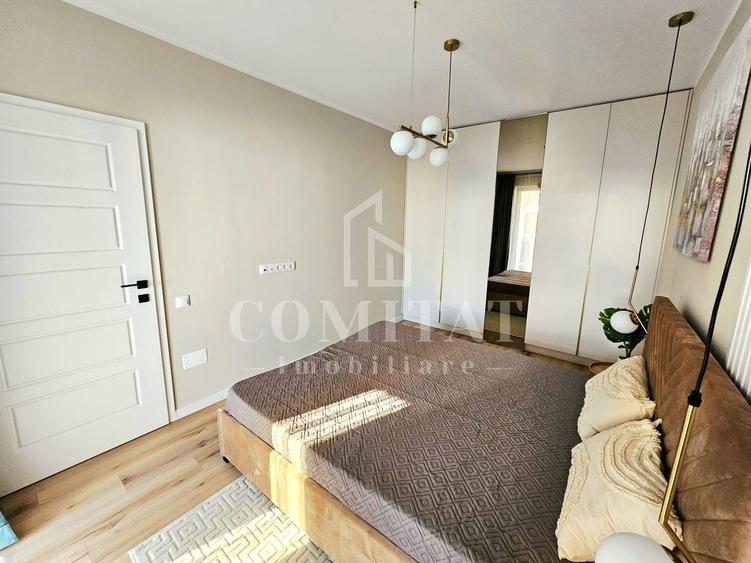 Apartament cu 2 camere semidecomandat, mobilat în Florești