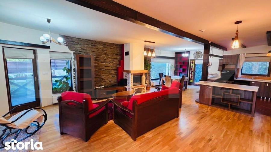 Casă cu 5 camere cu Teren 700 Mp în Corunca