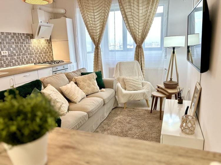 Apartament cu 2 camere semidecomandat în Titan
