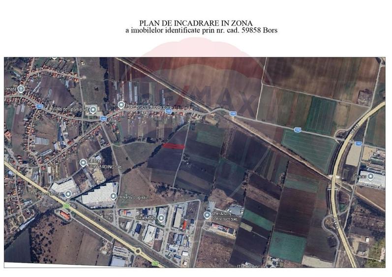 Teren Construcții intravilan de 8800 mp, în Borș