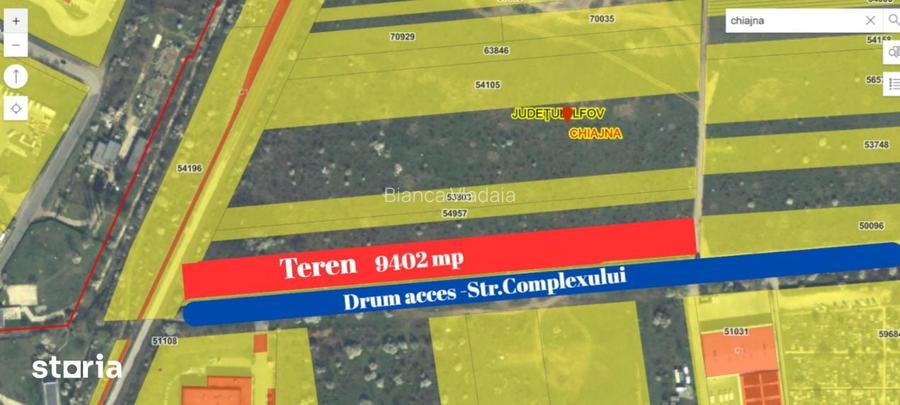 Teren industrial generos situat in zona industriala Chiajna, Carrefour