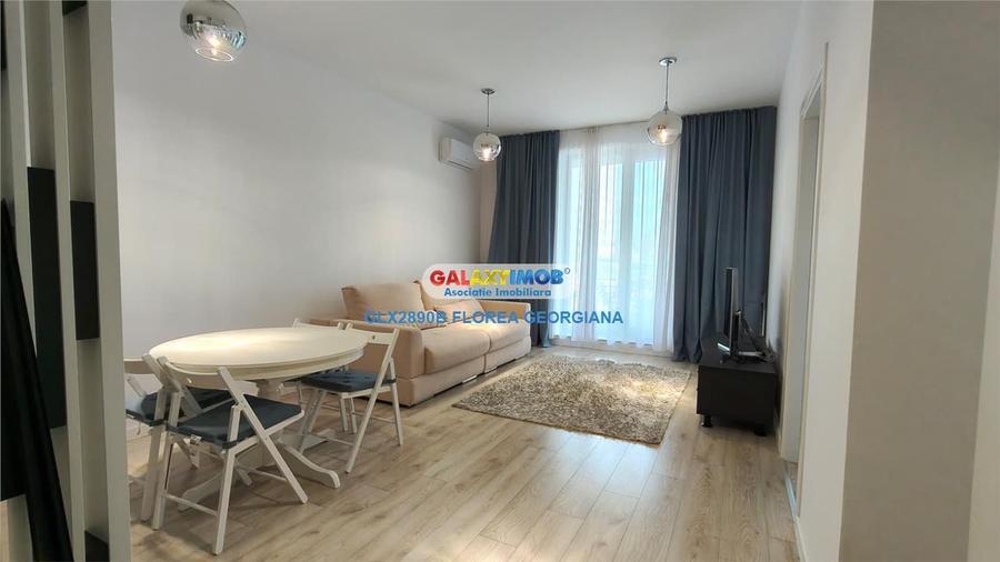 Apartament cu 2 camere semidecomandat, mobilat în Băneasa — fotografia 1