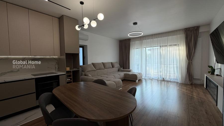 Apartament cu 2 camere semidecomandat, mobilat în 1 Mai