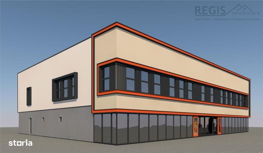 Spațiu comercial, de 1,400 mp, în Sânzieni