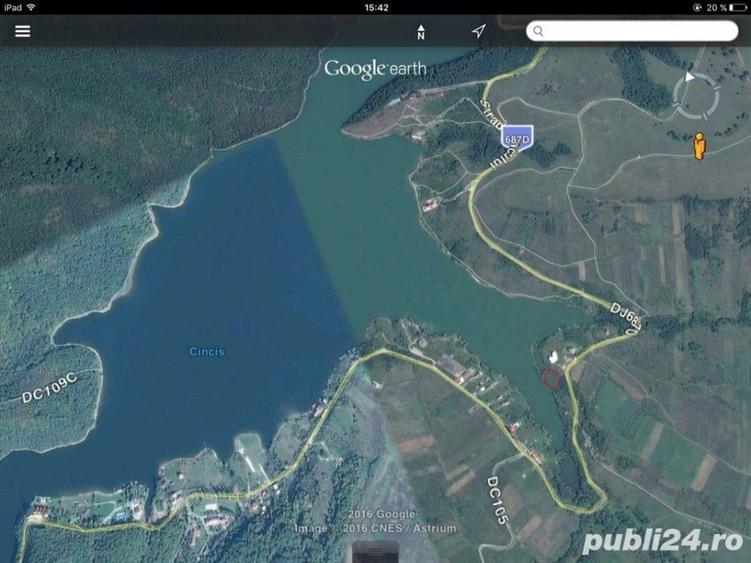 Teren de 3700 mp, în Central