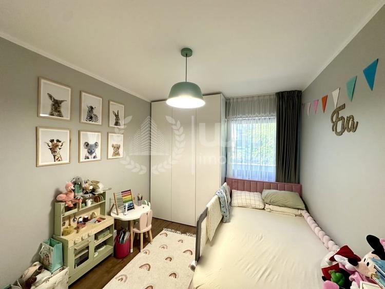 Apartament cu 3 camere semidecomandat, mobilat în Europa