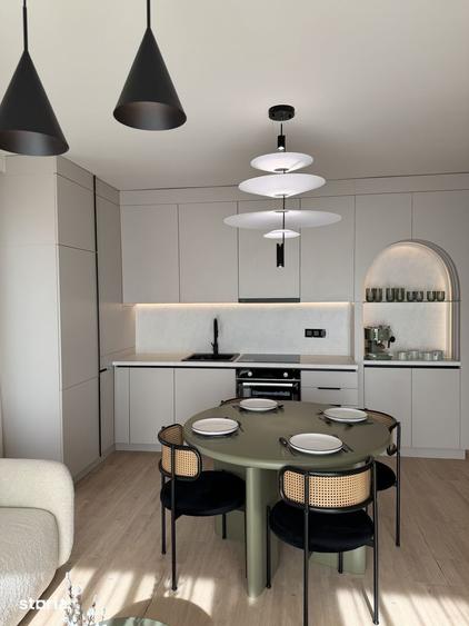 Apartament cu 3 camere, mobilat în Florești