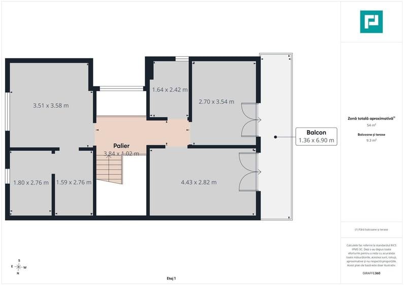 Duplex cu 4 camere cu Canalizare în Giarmata