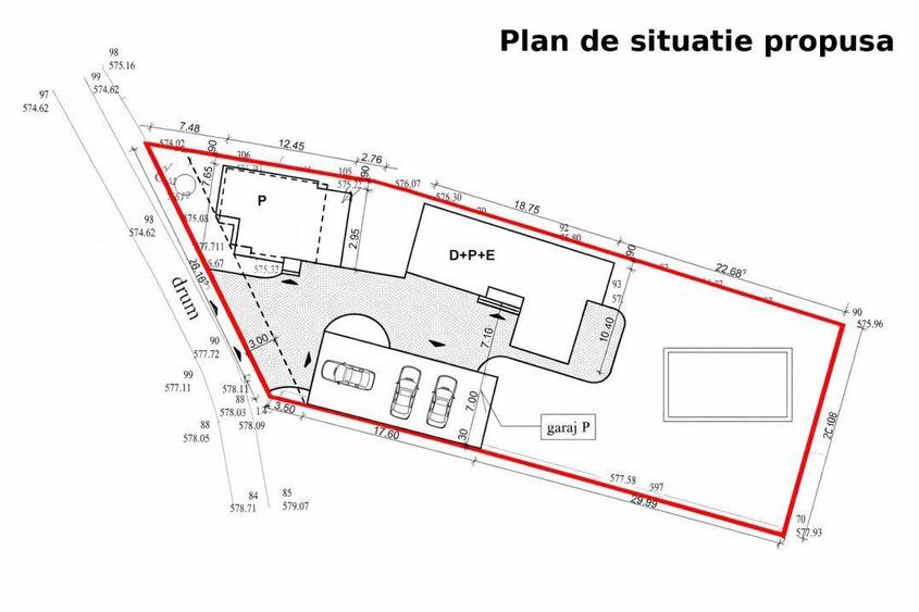 Teren intravilan 1292mp ideal pentru casa in Sat. Gheorghieni! - 2