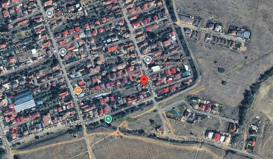 Teren Construcții intravilan de 1550 mp, în Giroc