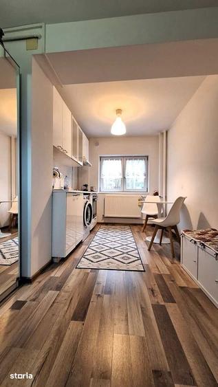 Apartament cu 2 camere semidecomandat, mobilat în Crângași
