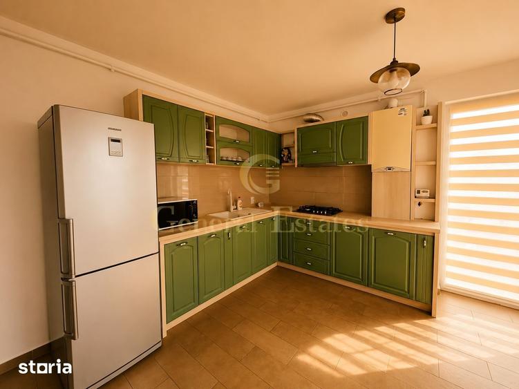 Apartament cu 3 camere, mobilat în Central