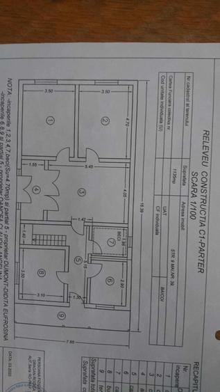 Casă cu 9 camere cu Teren 1000 Mp în Central