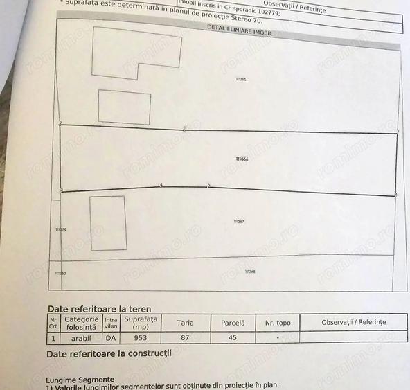 Teren de 953 mp, în Smârdan