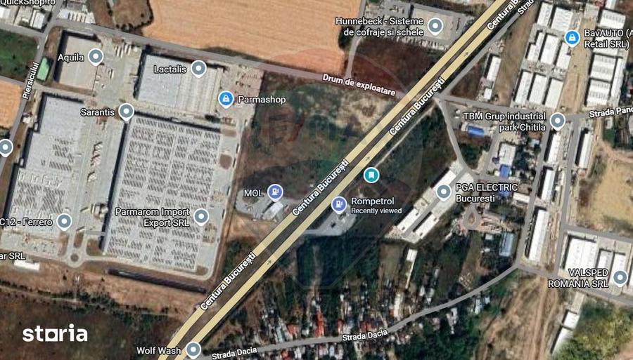 Teren de 3630 mp, în Central