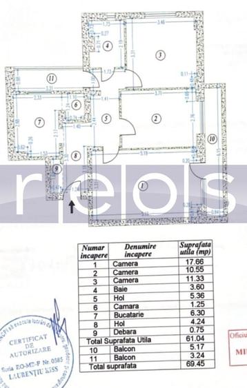 VANZARE 3 CAMERE - DECOMANDAT - TINERETULUI - 11