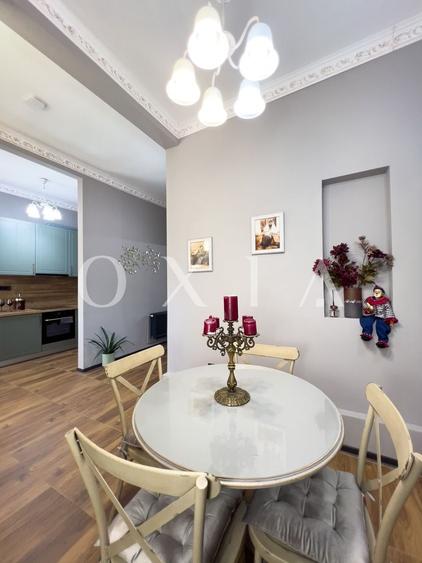 Apartament cu 2 camere semidecomandat, mobilat în Central