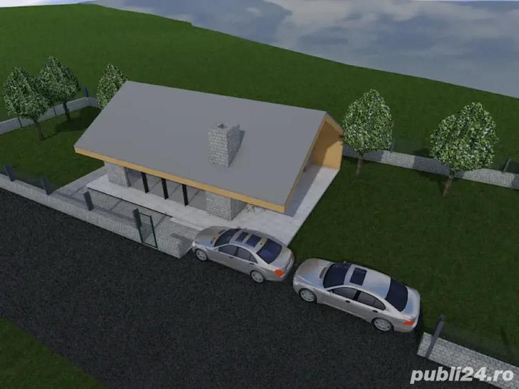 Casă cu 5 camere cu Teren 1930 Mp în Geaca