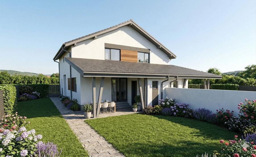 Casă cu 4 camere în Giarmata