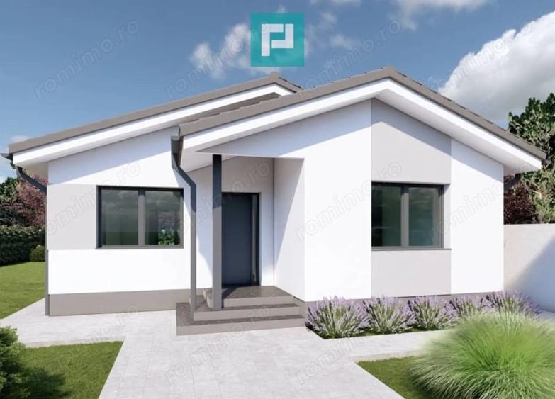 Casă cu 3 camere cu Teren 500 Mp în Cheresig