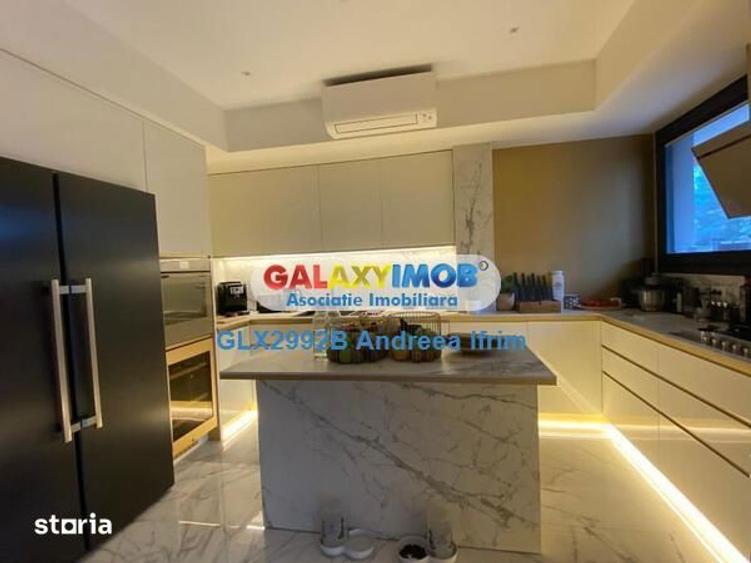 Apartament cu 4 camere decomandat, mobilat în Herăstrău