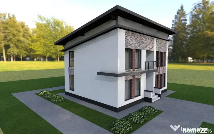 Casă cu 5 camere cu Teren 600 Mp în Marginea