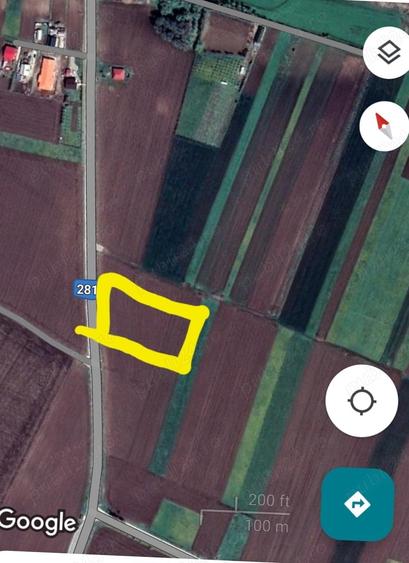 Teren de 2379 mp, în Hărmăneștii Vechi