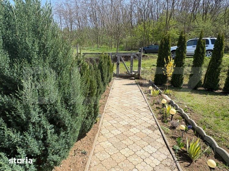 Casă cu 2 camere cu Teren 585 Mp în Ciugud
