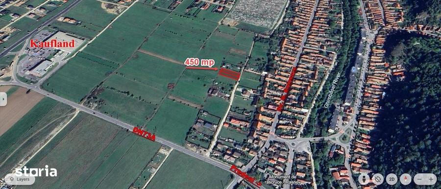 Teren intravilan 3 minute mers pe jos de Kaufland| Proprietar direct - 3