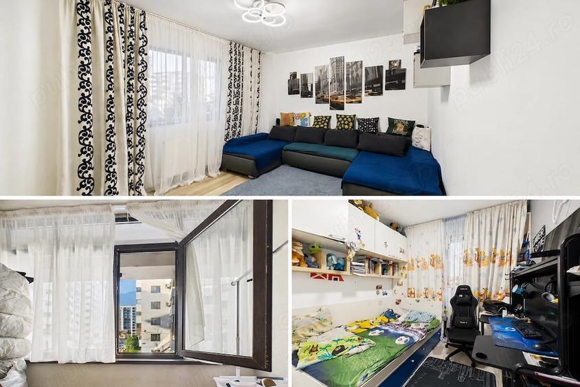 Apartament cu 3 camere decomandat în Central