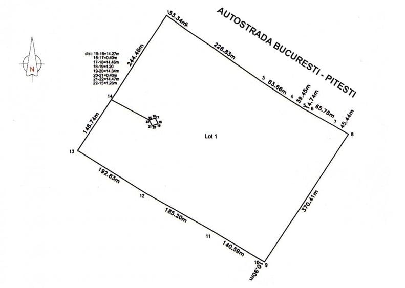 Teren agricol extravilan de 200000 mp, în Florești-Stoenești